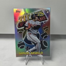2026 Topps Series 1 - Titans of the Game Samuel Basallo #TOG-10 (RC)