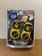 Sealed Pokemon - Pikachu Walkie Talkies - 500' Range 2 Ways Radios