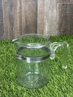 Vintage Pyrex Glass Percolator Coffee Pot Replacement Bottom Carafe Only
