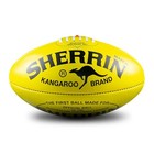 Sherrin Aussie Rule Football KB Match Leather Game Football