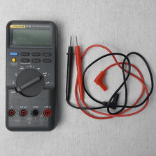Fluke 87 III True RMS Multimeter Digital Meter & Leads VIDEO TESTED + FREE BONUS