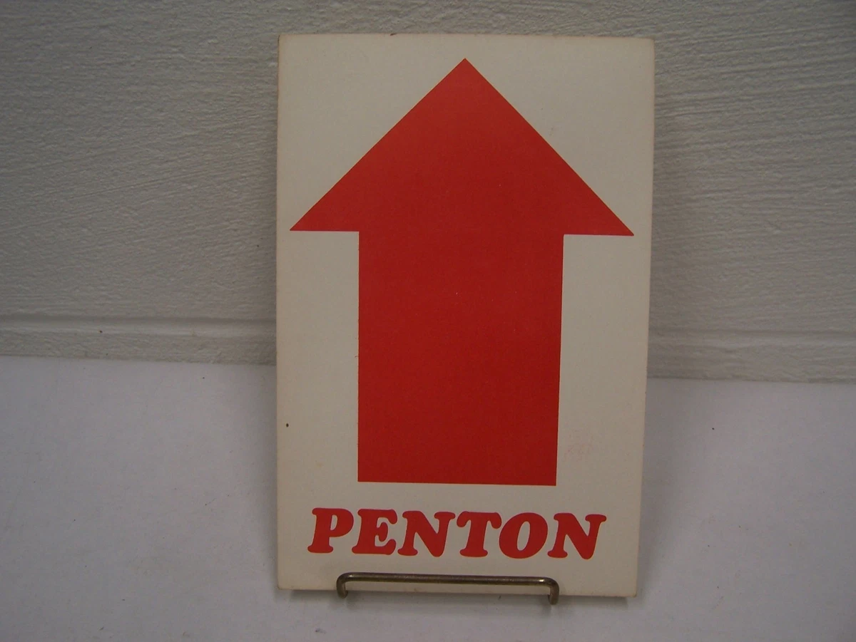 Penton Vintage Bike Sticker Set – Jack Piner 125-500 VMX AHRMA Vinduro – Pair (Left & Right)
