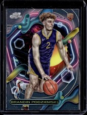 2023-24 Topps Chrome Cosmic #167 Brandin Podziemski