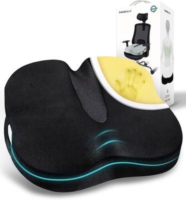 Travel Ease Ergonomisches Stuhlkissen, Premium Memory Foam Kissen 