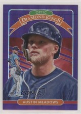 2020 Panini Donruss Optic FOTL Purple Pandora Prizm 66/99 Austin Meadows #15 1b8