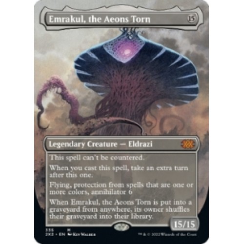 Emrakul, The Aeons Torn (borderless) M/NM Magic MTG Double Masters 2022 - Picture 1 of 1