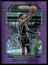 2021-22 Panini Prizm #139 Terence Davis II Hyper Purple