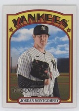 2021 Topps Heritage High Number Jordan Montgomery #527 13q3