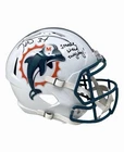 Ricky Williams Signed Miami Dolphins Full-Size Throwback A/S Helmet (Schwartz)