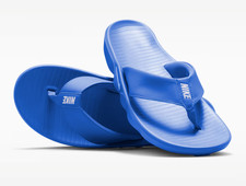 NEW Nike Marina Men's Slides, Sandal, Flip Flop, BLUE