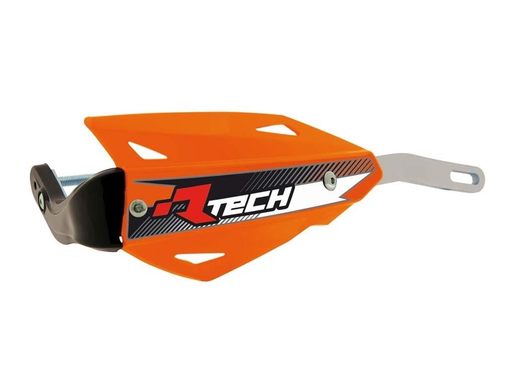 Rtech Vertigo Aluminium Universal Hand Guards Orange