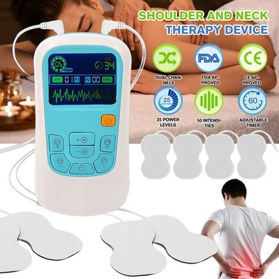 Tens Unit EMS Muscle Stimulator Electric Pulse Therapy Back Massager Pain Relief
