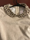 Janie & Jack Girl 18-24 Months Sweet On Spots Long Sleeve Leapard Collar Dress — photo 6