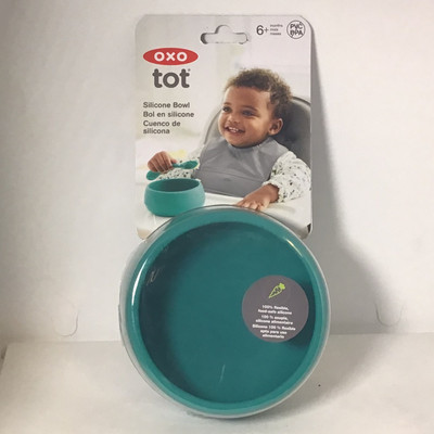 Oxo Tot Silikon Schüssel 6 Monate + PVC BPA frei Neu Originalverpackt #2