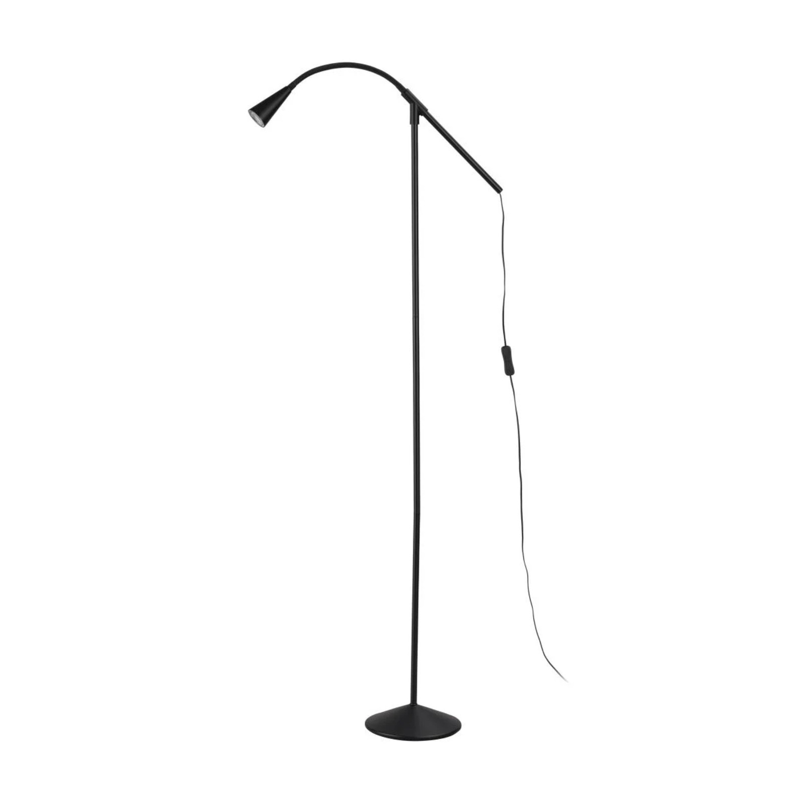 Lampada da terra LED Livarno Home con braccio flessibile