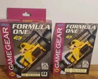 Vintage Formula One Sega Game Gear Box & Manual Only 1993