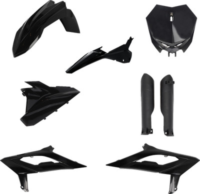 Acerbis 2979660001 Full Body Kit - Black - Beta - Rx 23-24