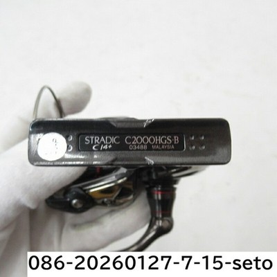Used) SHIMANO 16 Stradic CI4+ C2000HGS Spinning Fishing Reel from