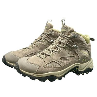 Columbia Coretek WP Hiking Boots Womens 7.5 Brown Waterproof Trail Shoes