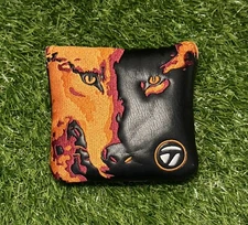 RARE Taylormade Vault Spider X Big Bad Wolfe Mallet Putter Headcover