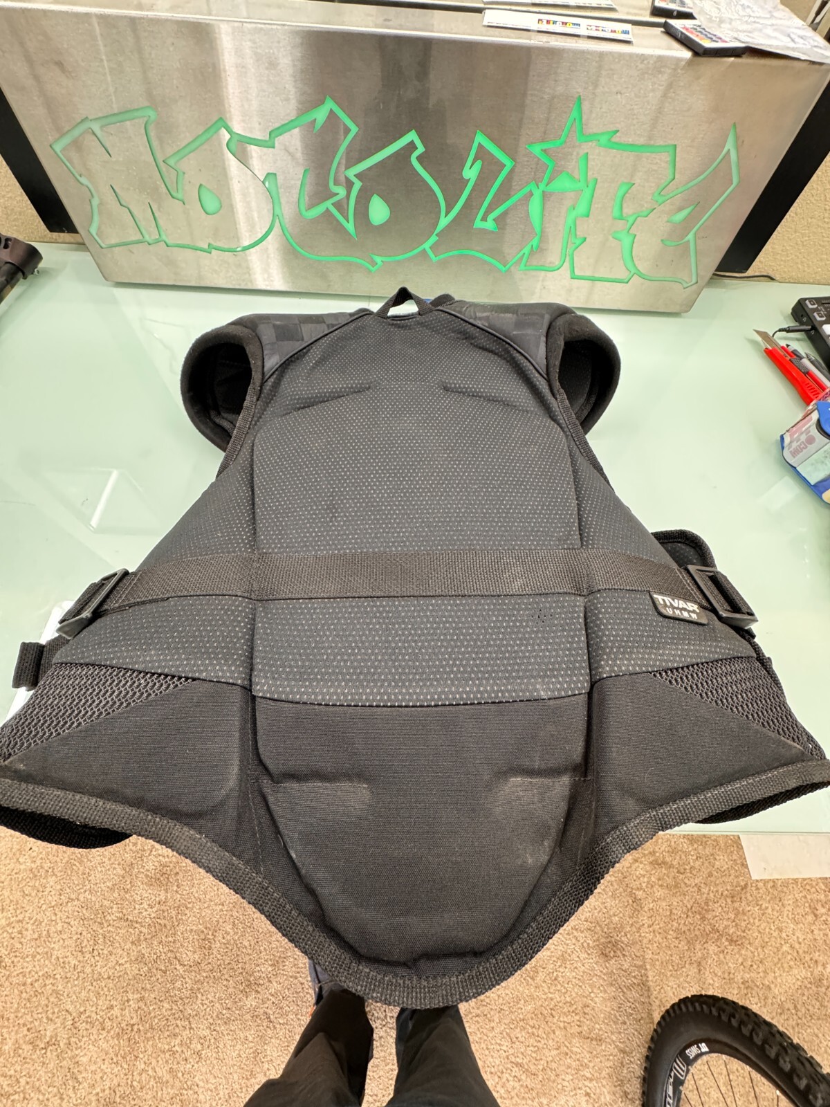 SNOWMOBILE TEKVEST size LG used once