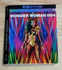 WONDER WOMAN 4K Blu ray slipcover