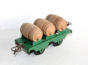 Ancien Wagon Hornby Citerne Foudre Double Bordeaux N°728 Échelle O