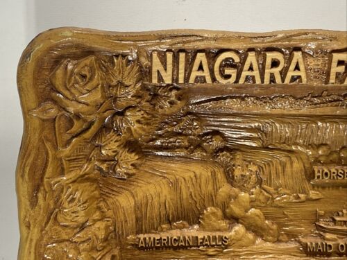 VTG ARROW NOVELTY CO. MID-CENTURY NIAGARA FALLS SOUVENIR BOWL DISH DECOR - Picture 2 of 14