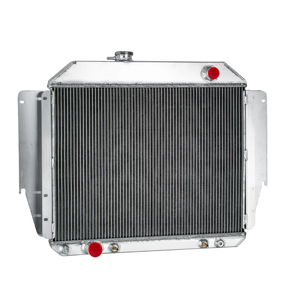 3 Row Aluminum Radiator fit 1979-1991 Ford E100 E150 ,E250 E350 Econoline 5.8L - Image 2 of 4
