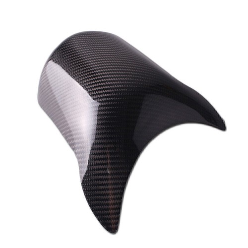 For DUCATI 1098/848 Black Motocycle Carbon Fiber Fuel Gas Tank Cover Protector - Picture 7 of 9
