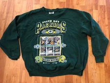 1996 Green Bay Packers Grid Iron Warriors Joy Athletic Lee NFL Sweatshirt XL