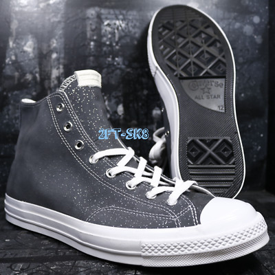 Converse CTAs Hi Blank Canvas Sparkle Suede high top SHOES SIZE 12 OB88988.091