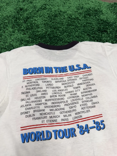 GRAIL 1984 Bruce Springsteen Born In The USA Ringer Large - Bild 9 von 9
