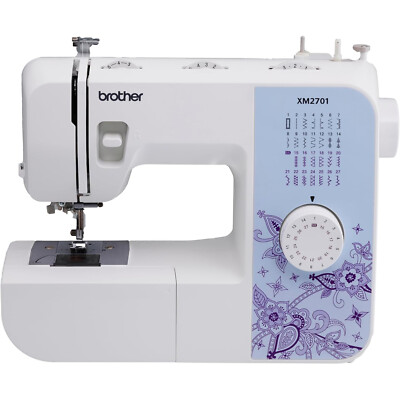 Brother XM2701 Sewing Machine, Lightweight, Full Featured, 27 Stitches