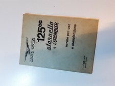 MOTOGUZZI LIBRETTO PER L'USO E  MANUTENZIONE MOTOGUZZI 125 STORNELLO E SCRAMBLER