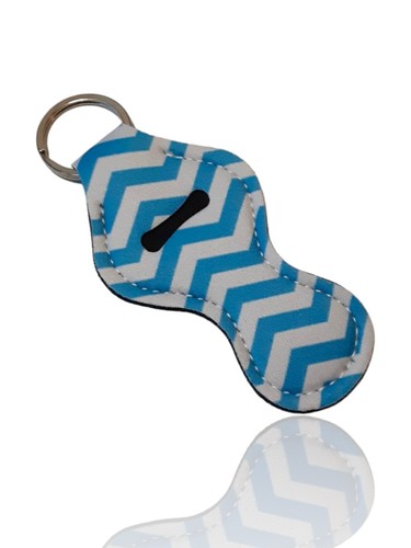 Chapstick/Lip Balm Holder, Keychain, Variouse Colors And Patterns.