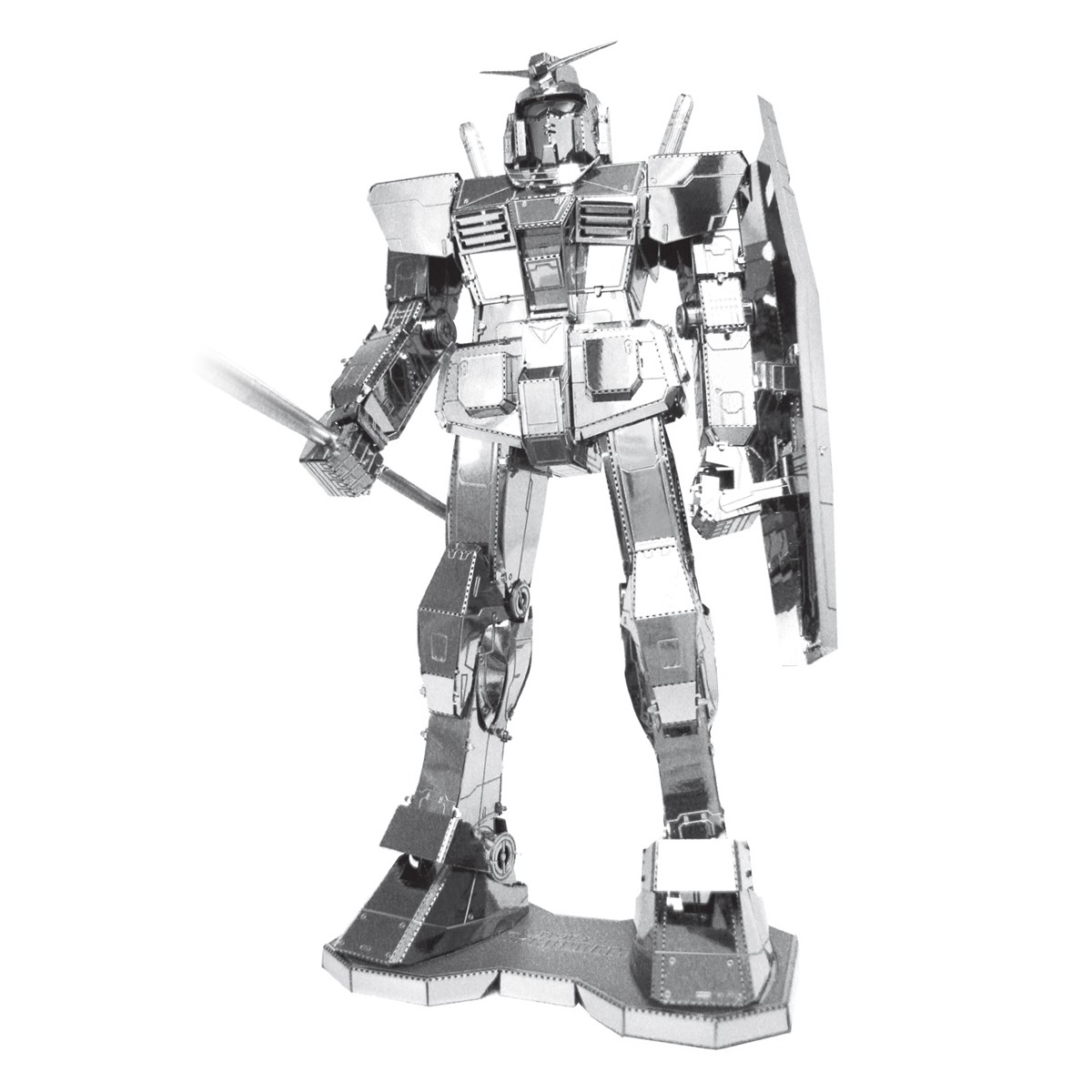絵画 FOCUS PRIME 2 Fascinations ICONX GUNDAM 3D Metal Earth Laser Cut Steel Puzzle