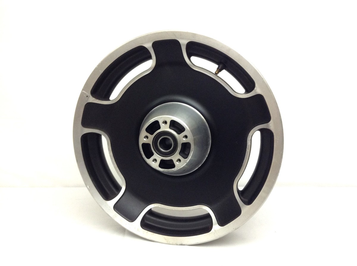 HARLEY DAVIDSON 2007 FLHX STREET GLIDE FRONT CAST WHEEL RIM BLACK