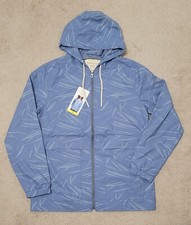 Weatherproof Vintage Women's Rain jacket, pockets, Riverside Blue Size Small New