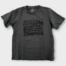 Cesar and Claudio Oiticica Shirt Mens Medium Uniqlo NY MOMA Color & Rhythm