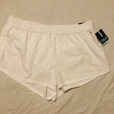 DSG Athletic Running Shorts Womens XL White NEW