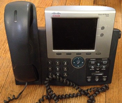 (1) Cisco IP Phone 7945 VIOP 7945G Systems Unified Hand Set Stand CLASS B
