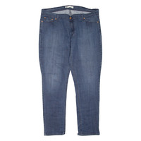 LEVI'S 524 Too Superlow Womens Jeans Blue Regular Skinny W38 L32