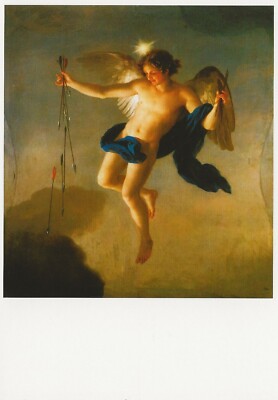 Postcard Anton Raphael Mengs ''Hesperus as Personification of Evening'' 1765 MINT