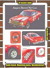 Metal Sign - 1978 Dodge Aspen Street Car Kit- 10x14 inches