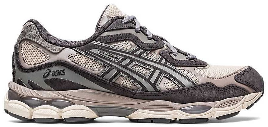 Size 5.5 - ASICS Gel NYC Oatmeal Obsidian Grey for sale