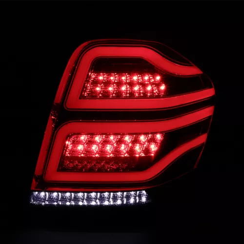 Luces traseras LED completas rojas/humo para Mercedes Benz W164 clase Ml 2006-2011 - Imagen 4 de 8