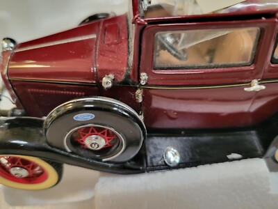 Franklin Mint BONNIE & CLYDE 1932 FORD Convertible Sedan Die Cast