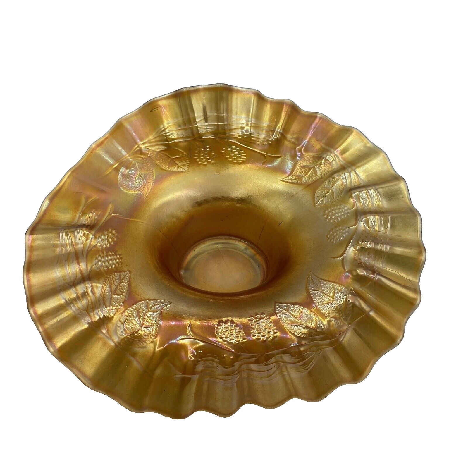 Pottery & Glass Yellow Carnival Glass for sale | eBay