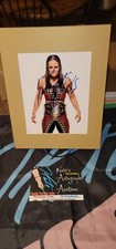 Shayna Baszler authentic hand signed autographed 8x10 In 11x14 MATTE WWE  AEW
